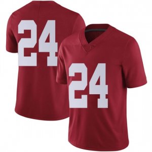 NCAA Men's Alabama Crimson Tide #24 Clark Griffin Stitched College Nike Authentic No Name Crimson Football Jersey KK17P81PK